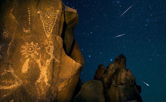 Prehistoric Meteor Storm
